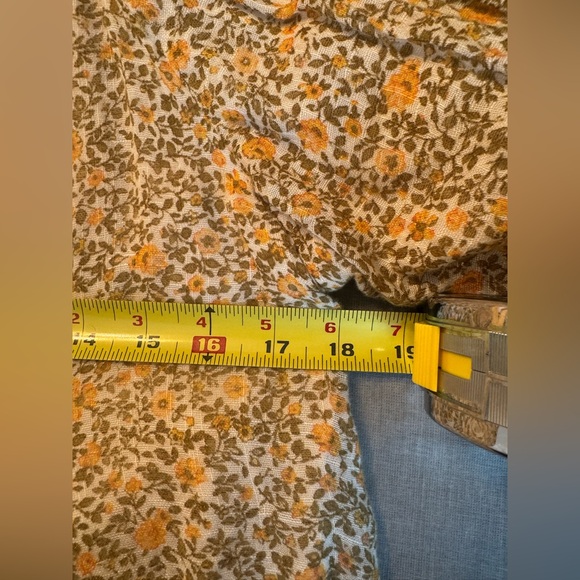 MSRP $168 Free People Babydoll Mini Dress NWT Size M Boho Puff Sleeve Flowy - Picture 8 of 9